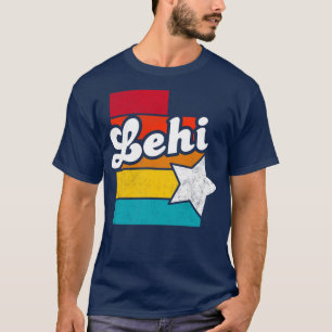 Lehi Utah Vintag Störendes Souvenir 2 T-Shirt