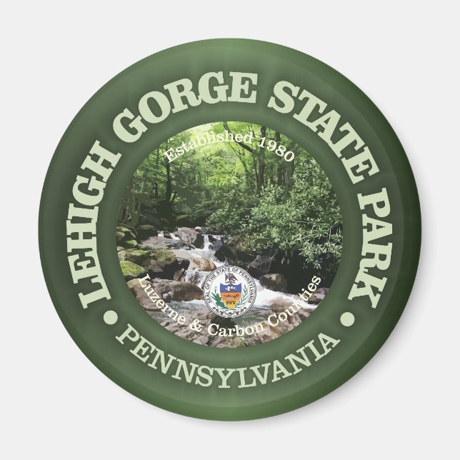 Lehigh Gorge SP Magnet (Vorne)