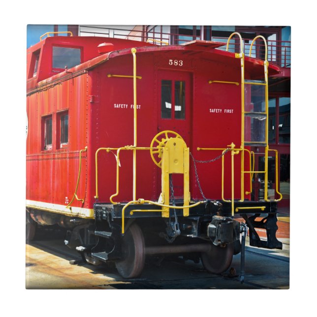 Lehigh/NE Caboose 583 Fliese (Vorderseite)