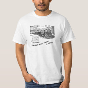 Lehigh Tal Eisenbahn-EIn 2. Jahrhundert des T-Shirt