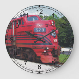 Lehigh Valley Railroad F-7A #578 bei Cape May N.J. Große Wanduhr