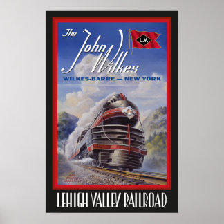 Lehigh Valley Streamliner Poster