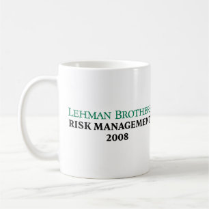 Lehman Brothers Risikomanagement 2008 Kaffeetasse