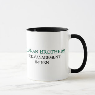 Lehman Brothers Risk Management Intern Tasse