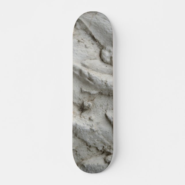 Lehmwand Skateboard (Vorne)