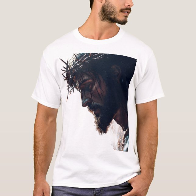 Lehne mich Design T-Shirt (Vorderseite)
