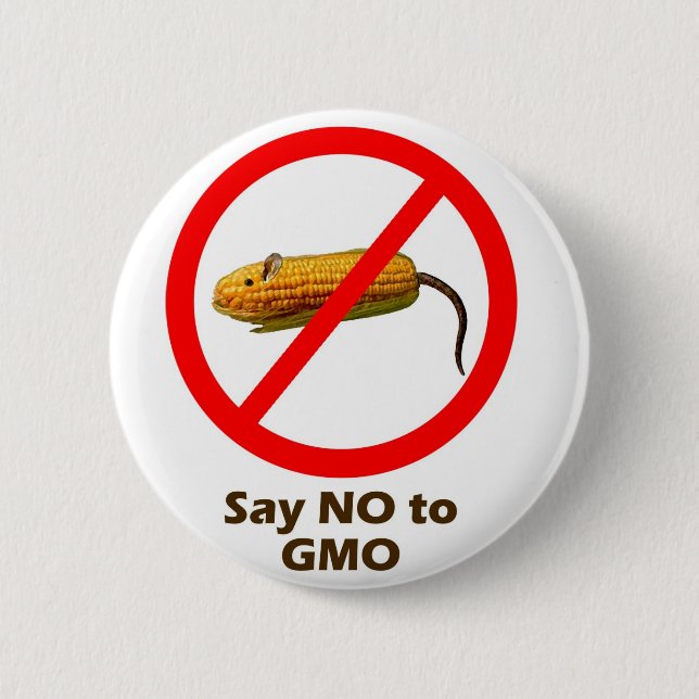 Lehnen Sie GMO ab Button (Vorderseite)