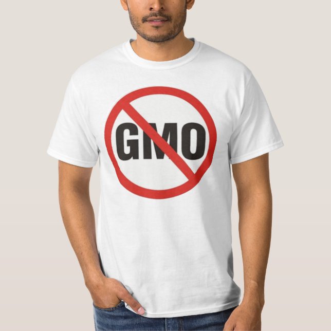 LEHNEN SIE GMO T AB T-Shirt (Vorderseite)