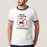 Lehnen Sie T-Aufbauschung ab