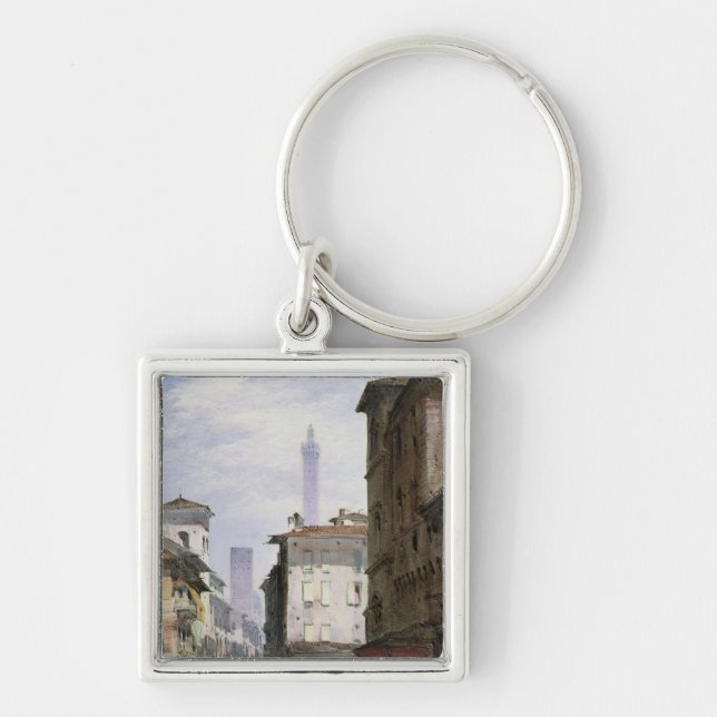Lehnender Turm, Bologna Schlüsselanhänger (Vorne)