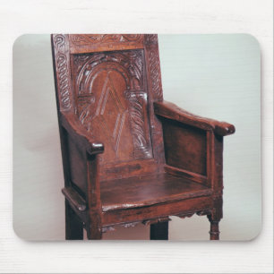 Lehnsessel mit hinteren und eingepackten Seiten Mousepad