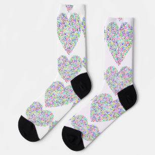 Lehre Frieden Herz Donner_Cove Socken