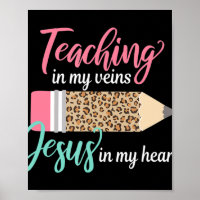 Lehre in meinen Adern Jesus in meinem Herzen Chris