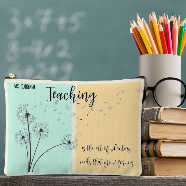 Lehre ist das Pflanzen von Saatgut Lt. Grün und Ge Zubehörtasche (Von Creator hochgeladen)