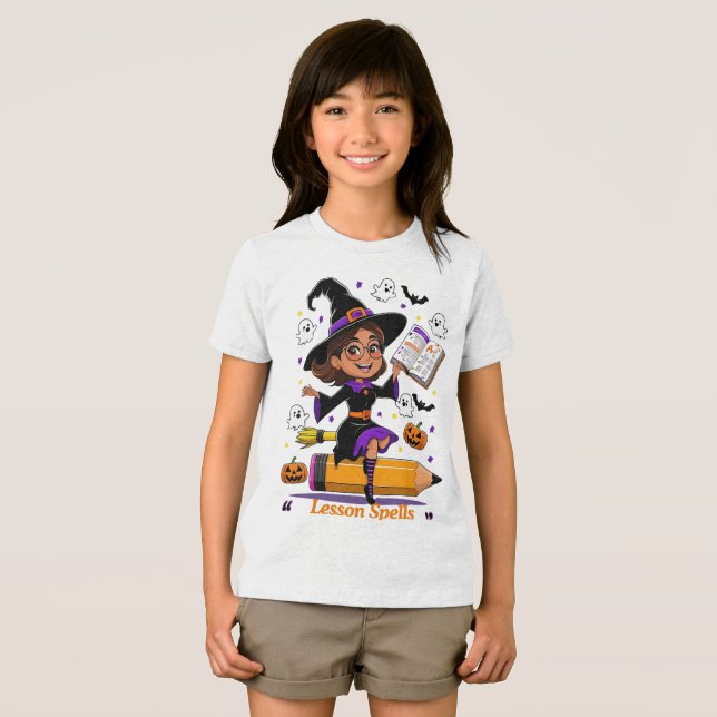 Lehre ist ein absoluter Schrei - Halloween-Lehrer  Tri-Blend Shirt (Vorderseite Voll)