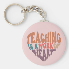 Lehre ist ein Werk von Herzlehrer Kunst im Herzen  Schlüsselanhänger