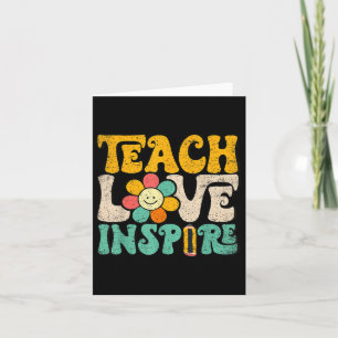 Lehre Liebe Inspirierte zurück zu Schullehrern Ret Karte