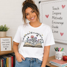 Lehre Sie, Liebe Sie, Beobachte Sie Wachsen Floral
