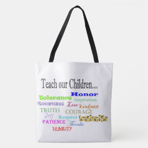 Lehre unsere Kinder Totasche