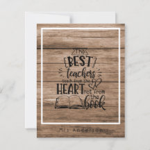 LEHRE vom HERZEN kein BUCHLEHRER, der das Geschenk