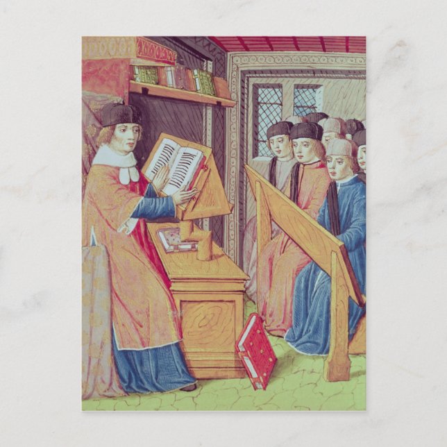 Lehre von "Les Georgics" Postkarte (Vorderseite)