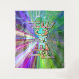 Lehre Weltfrieden Wandteppich