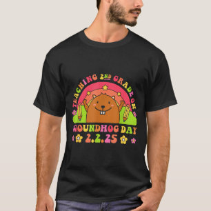 Lehren der 2. Klasse am Tag des Murmeltieres Lusti T-Shirt