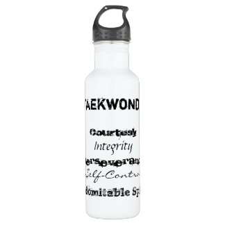 Lehren der Taekwondo-Wasser-Flasche Trinkflasche
