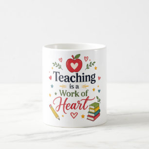 Lehren ist eine Herzensangelegenheit Lehrer Tasse