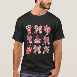 Lehren ist eine Herzensarbeit Bleistift Bogen Lehr T-Shirt