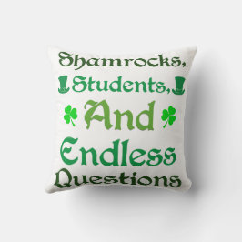 Lehren mit Luck St. Patrick's Day Edition Kissen