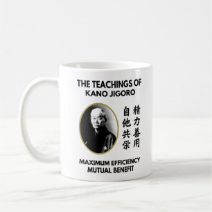 Lehren von Jigoro Kano Japanisch Judo Kaffeetasse