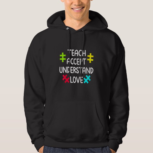Lehren von Liebe Hoodie (Vorderseite)