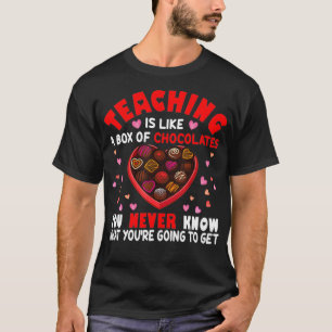 Lehren wie Bo of Chocolates Valentinstag Tee