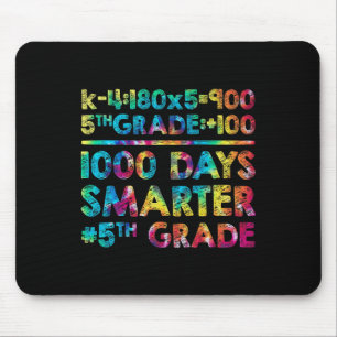 Lehrer 1000 Tage klüger 100 Tage der Schule Mousepad