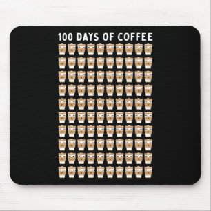 Lehrer 100 Kaffeekuchen 100. Tagesschule Mousepad