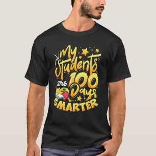Lehrer 100. Schultag 100 Tage intelligenter_2 T-Shirt