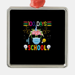 Lehrer 100 Tage der Schule Ornament Aus Metall