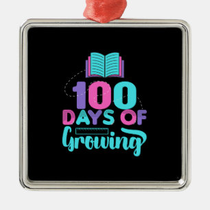 Lehrer 100 Tage des Wachstums Ornament Aus Metall