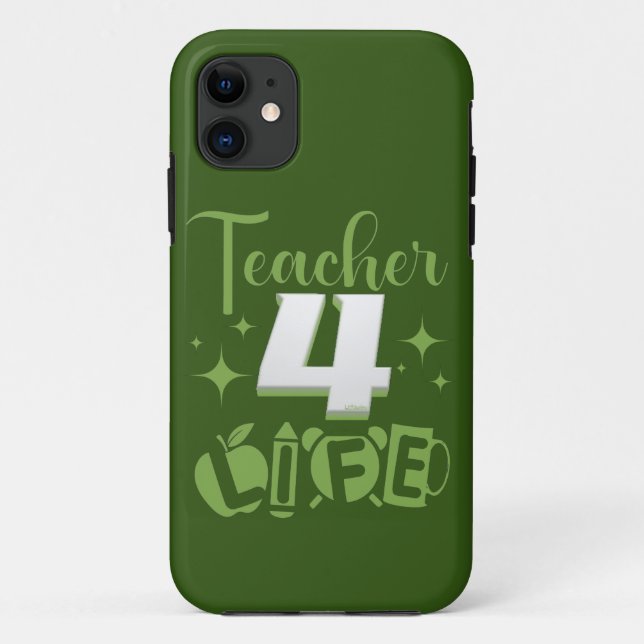 LEHRER 4 LIFE #lehrer life Case-Mate iPhone Hülle (Rückseite)