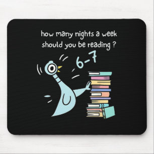 Lehrer 67 Wie viele Nächte pro Woche sollten Sie l Mousepad