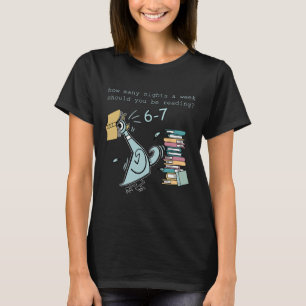 Lehrer 6-7 Wie viele Nächte pro Woche sollten Sie T-Shirt