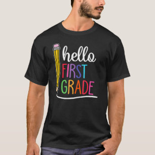 Lehrer an der Liebe Inspirierte den Rainbow Pencil T-Shirt
