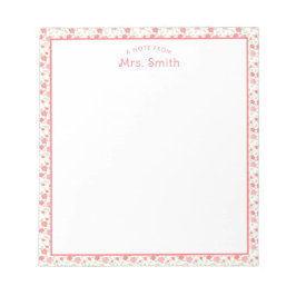 Lehrer | Anmerkung aus Notizblock