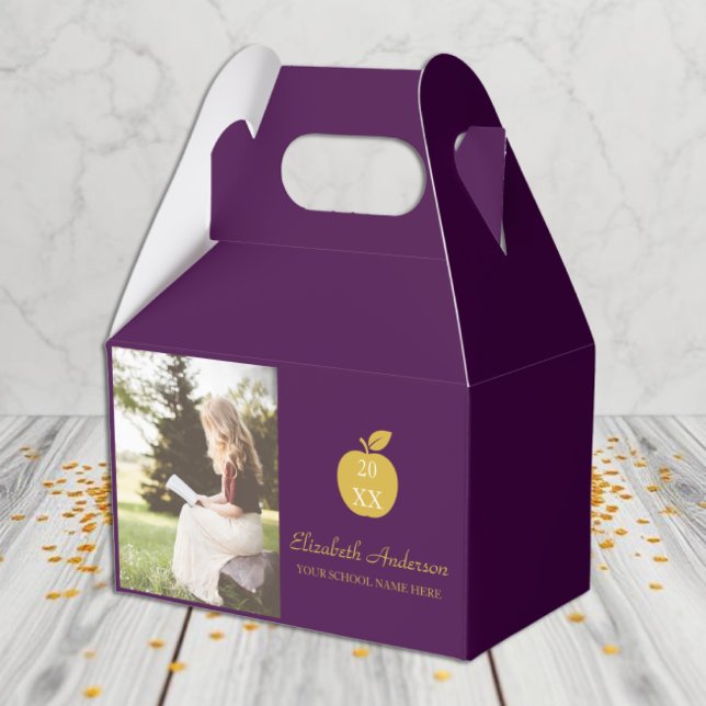 Lehrer Apfel Abschluss Geschenkschachtel (Von Creator hochgeladen)