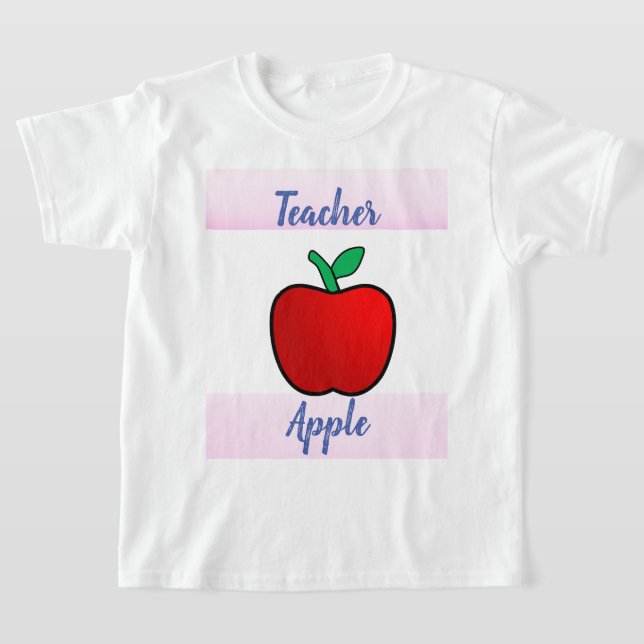 Lehrer Apple T - Shirt (Ablage )