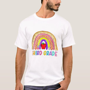 Lehrer - Artikel für das 3D-Rainbow-Stationierungs T-Shirt