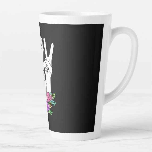 Lehrer ASL Handzeichen Milchtasse (Rechts)
