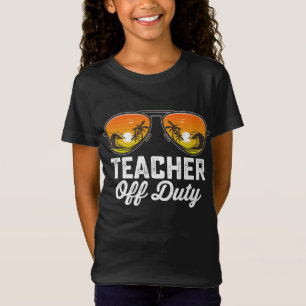 Lehrer außer Dienst Sonnenbrille letzter Schultag T-Shirt