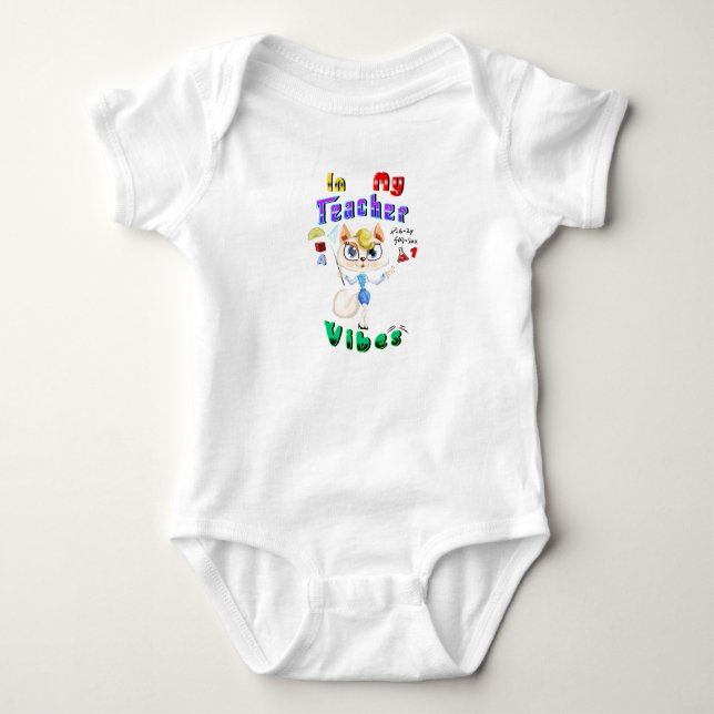 Lehrer Baby Strampler (Vorderseite)